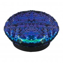 CASQUETTE SEQUIN RÉVERSIBLE NOIR ADULTE