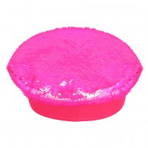 CASQUETTE SEQUIN RÉVERSIBLE ROSE ADULTE