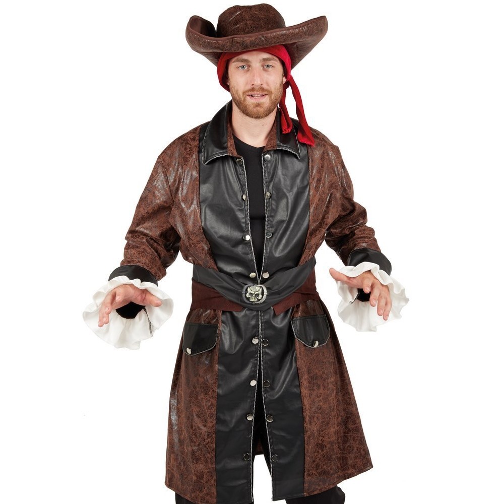 CEINTURE DE PIRATE AVEC TETE DE MORT