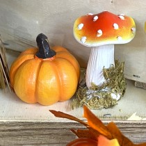 CHAMPIGNON AGARIC DÉCO RÉSINE