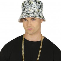 CHAPEAU BOB MONNAIE BILLETS DOLLAR USA ADULTE