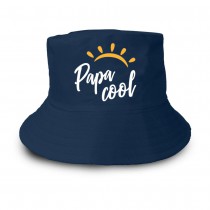 CHAPEAU BOB POLYESTER PAPA COOL BLEU ADULTE