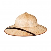 CHAPEAU COLONIAL PAILLE EXPLORATEUR ADULTE