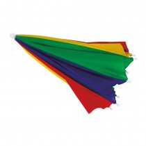 CHAPEAU PARAPLUIE PLIABLE 55CM MULTICOLORE