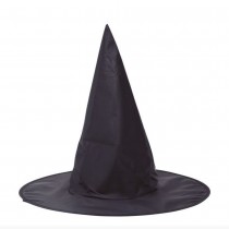 CHAPEAU SORCIÈRE POLYESTER NOIR ENFANT