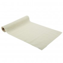 CHEMIN DE TABLE COTON TISSÉ CHINÉ 28CMX5M SAUGE