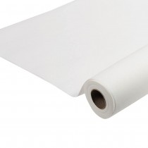 CHEMIN DE TABLE INTISSÉ 40CMX6M BLANC