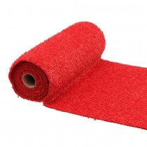 CHEMIN DE TABLE SANTA STIC NOËL 28CMX5M ROUGE