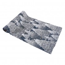 CHEMIN DE TABLE TISSU FORÊT ENNEIGÉE 28CMX3M