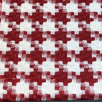 CHEMIN DE TABLE TISSU MOULINS À VENT 28CMX3M ROUGE