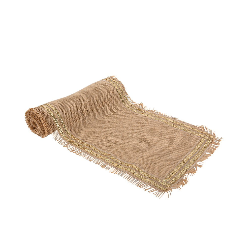 Chemin de table toile de jute