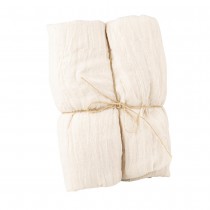 CHEMIN DE TABLE VOILE ÉTAMINE 90CMX3M SABLE
