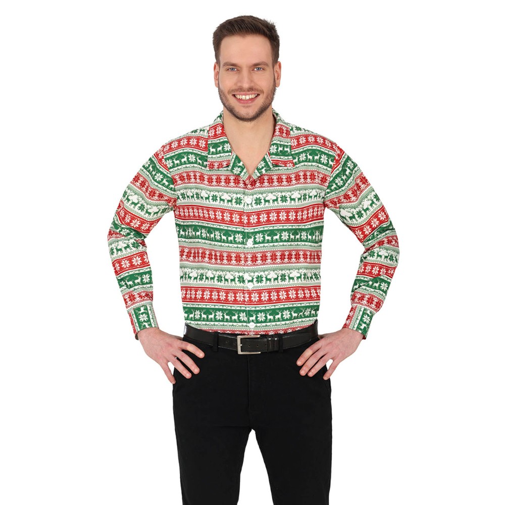 CHEMISE MOTIFS TRADITION NO L BLANC HOMME