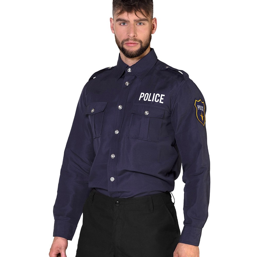 Déguisement policier bleu marine garçon