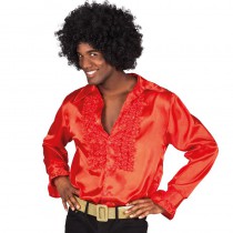 CHEMISE DISCO ROUGE HOMME