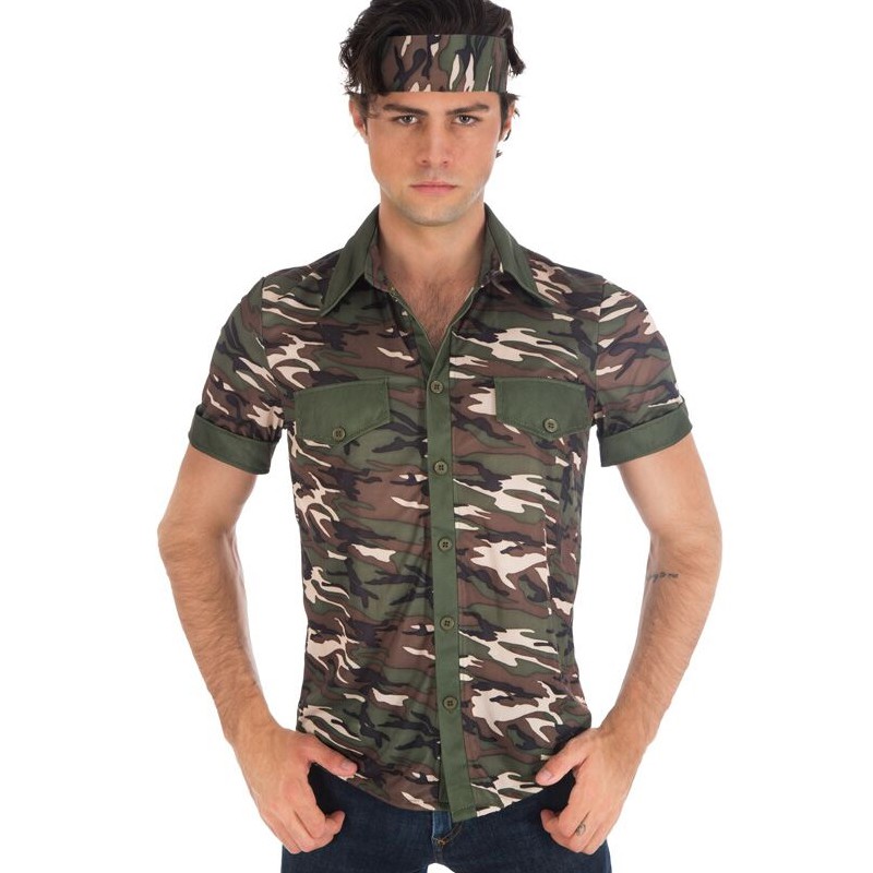 Chemise militaire outlet