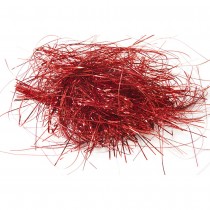 CHEVEUX D\'ANGE METALLIQUES DÉCO 10G ROUGE