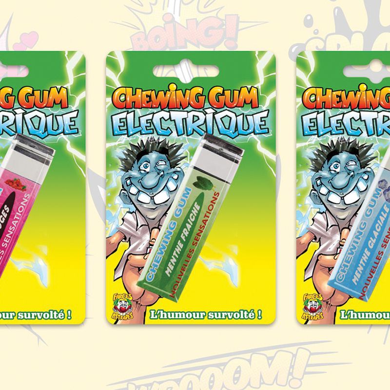 Achat Chewing-gum électrique sur  ou en boutique sur Paris