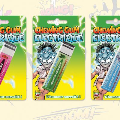 Mâcher un chewing-gum pour produire de l'électricité