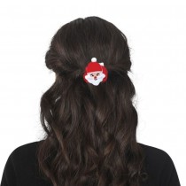 CHOUCHOU ÉLASTIQUE PÈRE NOËL POLYESTER ROUGE