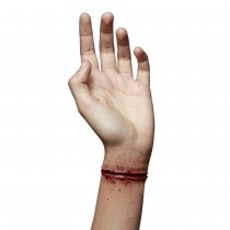 CICATRICE LATEX POIGNET COUPE SANG