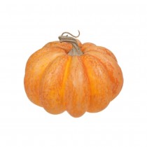 CITROUILLE DÉCORATIVE 11X11X7.5CM ORANGE