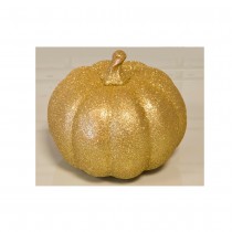 CITROUILLE DORÉE EN RÉSINE 12,5CM
