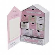 COFFRET DE NAISSANCE MAISON CARTON 20.8X9.4X30.5CM