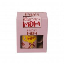 COFFRET MUG CHAUSSETTES MEILLEURE MAMAN DU MONDE