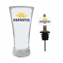 COFFRET PASTIS LE PAPASTIS VERRE DOSEUR