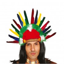 COIFFE INDIEN PLUMES