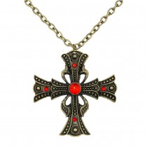 COLLIER CROIX VAMPIRE