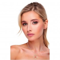 COLLIER FANTAISIE CHAINE PENDENTIF CANNE NOËL