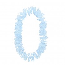 COLLIER HAWAÏEN FLEUR PLUMÉRIA POLYESTER PASTEL