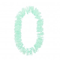 COLLIER HAWAÏEN FLEUR PLUMÉRIA POLYESTER PASTEL