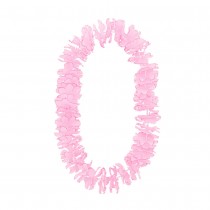 COLLIER HAWAÏEN FLEUR PLUMÉRIA POLYESTER PASTEL