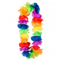 COLLIER HAWAÏEN FLEURS XL