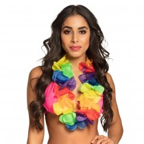 COLLIER HAWAÏEN FLEURS XL
