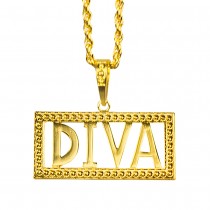 COLLIER MÉTAL DIVA