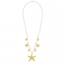 COLLIER SIRÈNE ÉTOILES DE MER ADULTE