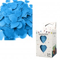 CONFETTIS DE SCÈNE COEUR 80G - TURQUOISE