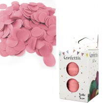 CONFETTIS DE SCÈNE ROND 80G - ROSE