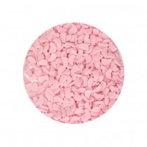 CONFETTIS DE SUCRE PIEDS BÉBÉ ROSE 55G