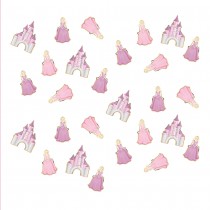 CONFETTIS DE TABLE PRINCESSE 10G ROSE