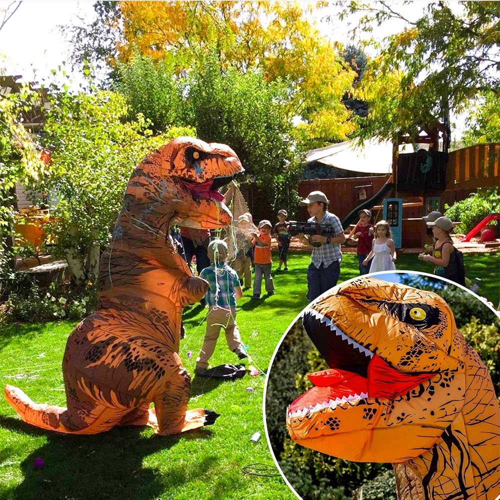 7€01 sur Costume dinosaure gonflable deguisement adulte fêTe de