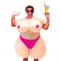 COSTUME GONFLABLE HUMOUR SUPER LOLOS HOMME