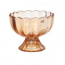 COUPELLE À FRUIT VERRE 9X7.5CM COLORÉ