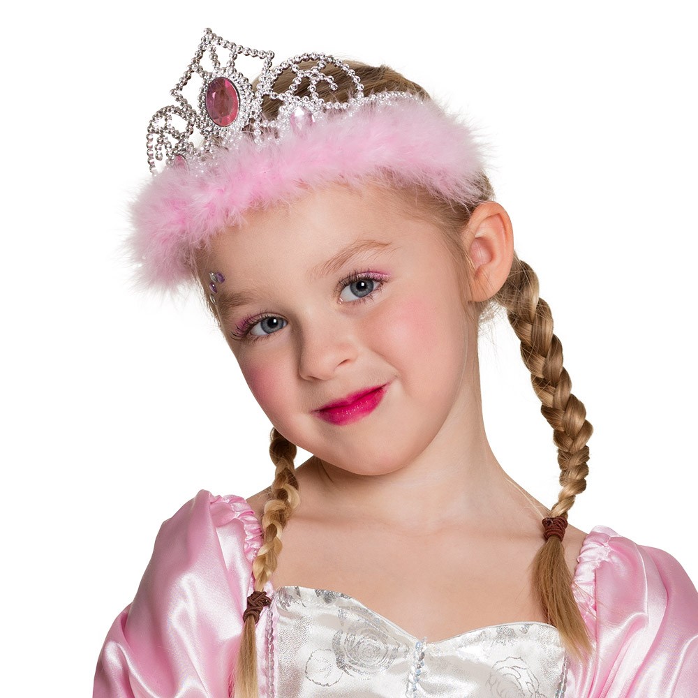 Couronne Signifie Couronne Dame Petite Princesse Les Rêves Deviennent  Réalité L'enfant Porte Le Symbole De La Couronne De La Princesse Fille  Mignonne Bébé Porte La Couronne Fond Bleu Petit Concept De Princesse Chaque  Fille Rêvant D'être