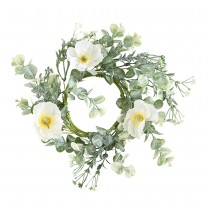 COURONNE VÉGÉTAL ARTIFICIELLE BOTANIQUE 28CM