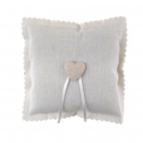 COUSSIN ALLIANCES CUR 15X15CM BLANC